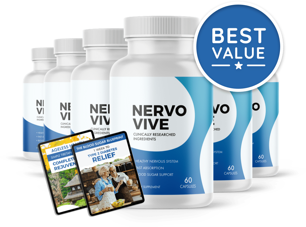 Nervovive six bottles plus bonus